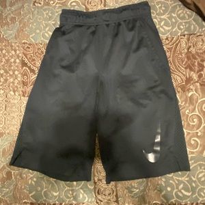 Boys black nike shorts